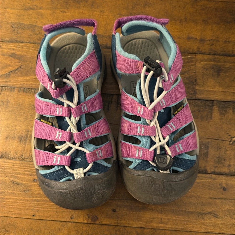 KEEN Kids Newport H2 Sandals – Size 11 – Purple & Teal